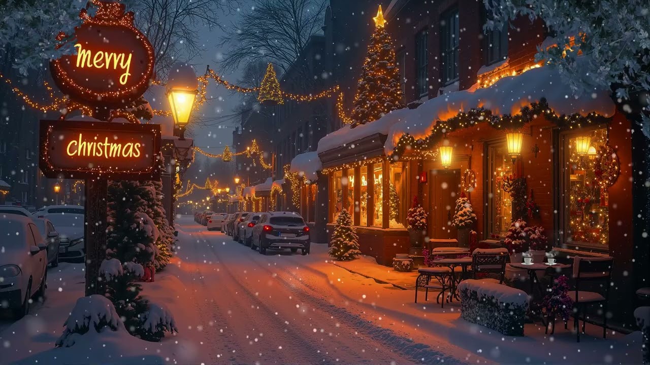 Winter Alley Jazz ❄️ Smooth Street Jazz Music with Moody City Feel