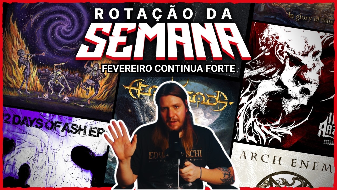 Som novo de Arch Enemy At the Gates Twilight Force, EP do U2 e black metal cosmico medieval
