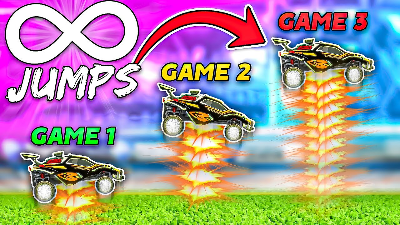 Rocket League, but every game you get MORE JUMPS