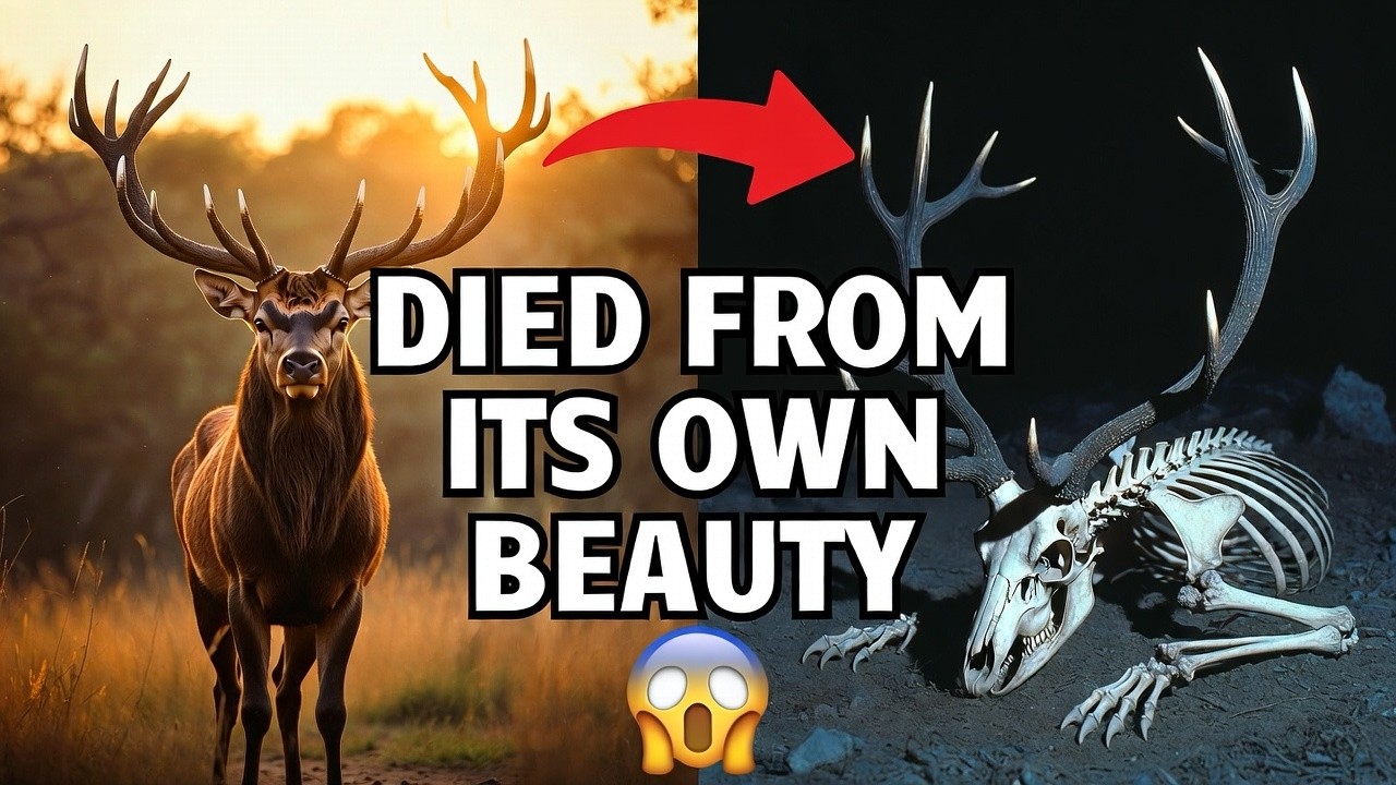 The Irish Elk That Died From Its Own Beauty: 12-Foot Antlers Explained