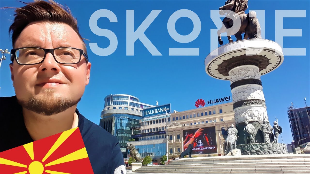 🇲🇰 Первые впечатления Британии от СКОПЬЕ, СЕВЕРНАЯ МАКЕДОНИЯ | Статуя ПЕРЕГРУЗКА!