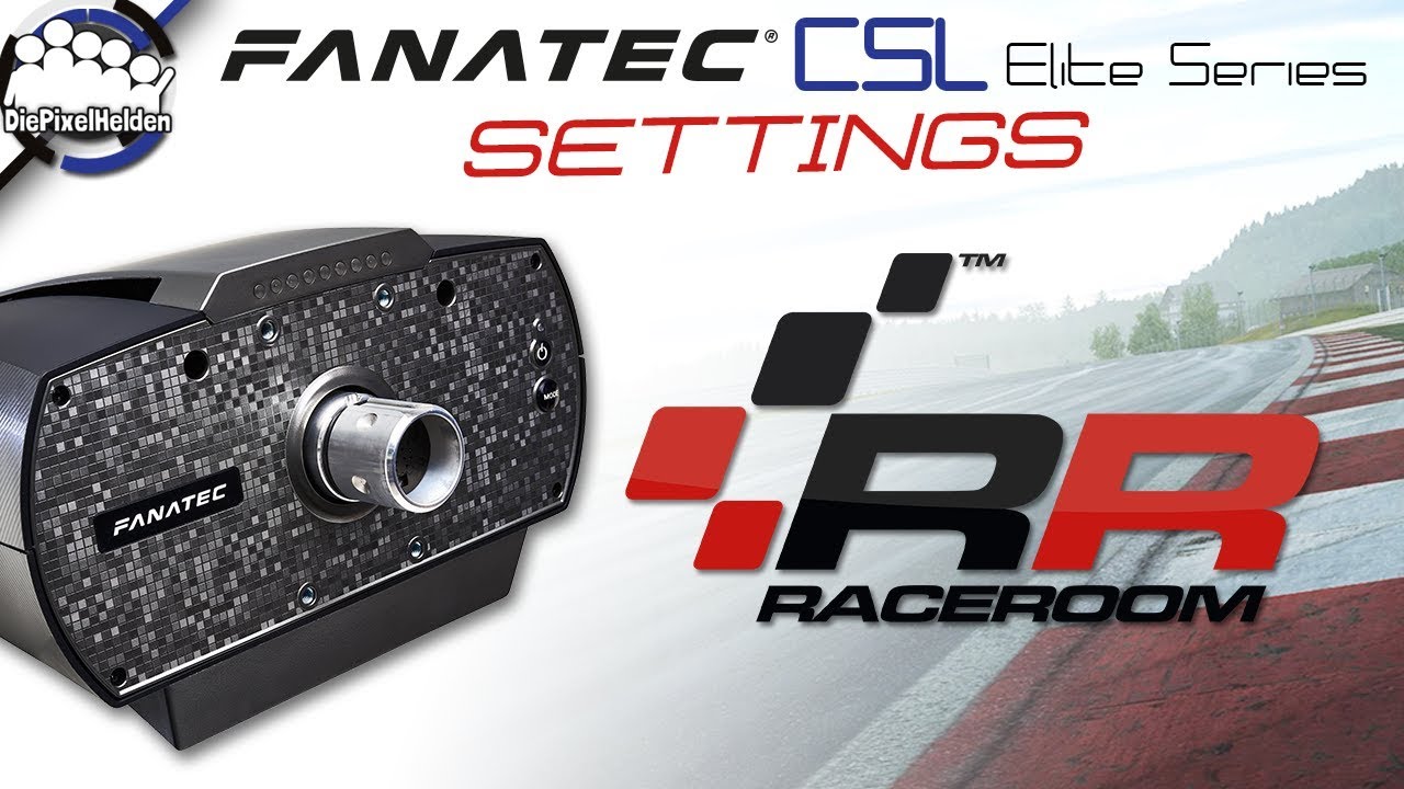 RaceRoom - Fanatec CSL Elite Series - Force Feedback Einstellungen
