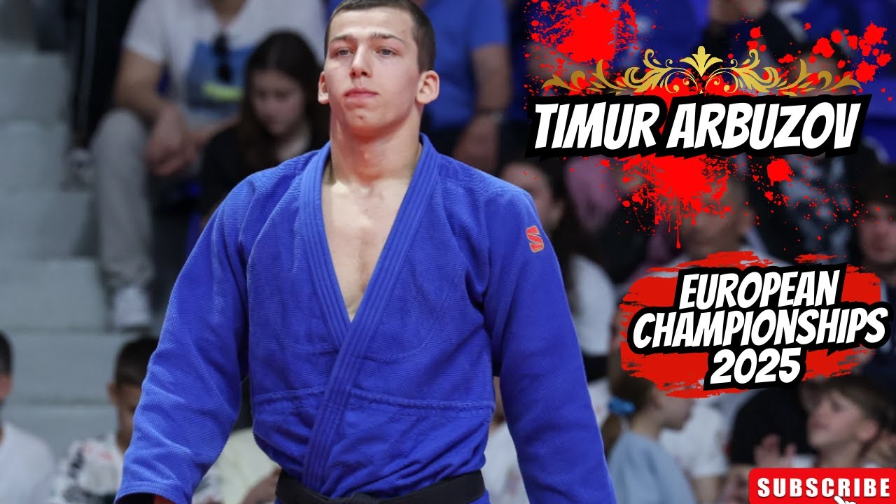 🔴 Timur ARBUZOV | Gold Medalist -81KG | European Judo Championships 2025