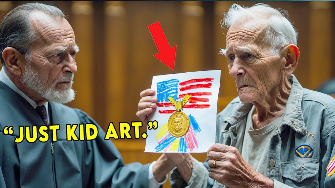 “It’s Just a Child’s Drawing,” the Judge Smirked — 2 Minutes Later, the General Whispered, “That...
