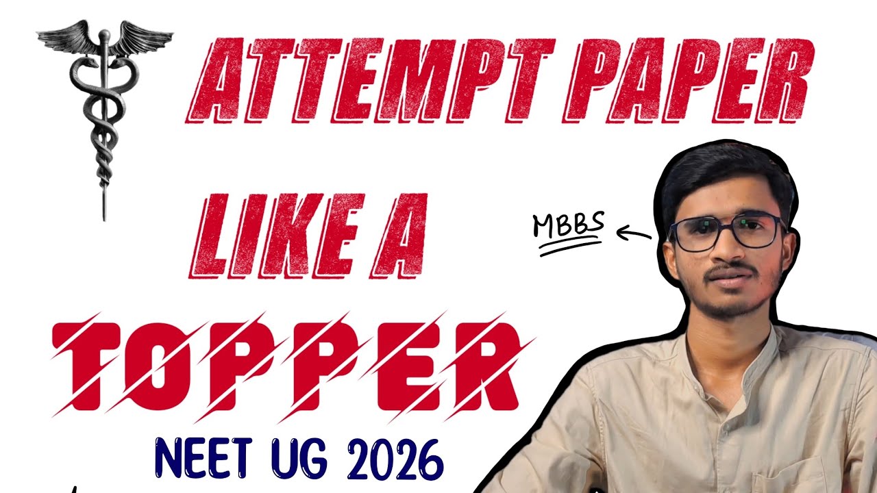 NEET 2026 paper attempting strategy|#neet2026 #trending