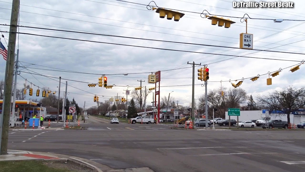 Installing New Traffic Lights Before Upgrade | 8 Mile & Ryan
