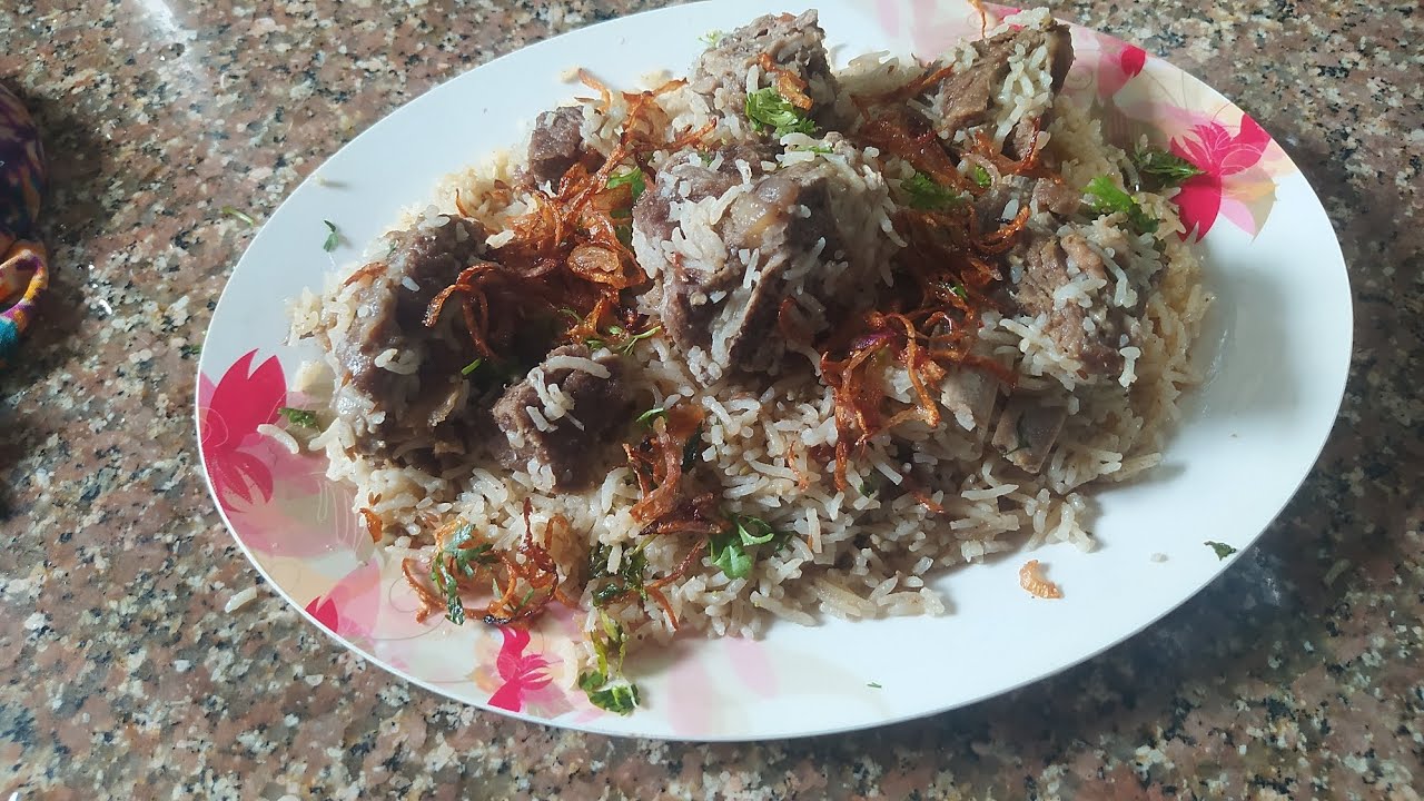 Quick and easy White mutton pulao Recipe in hindi ||