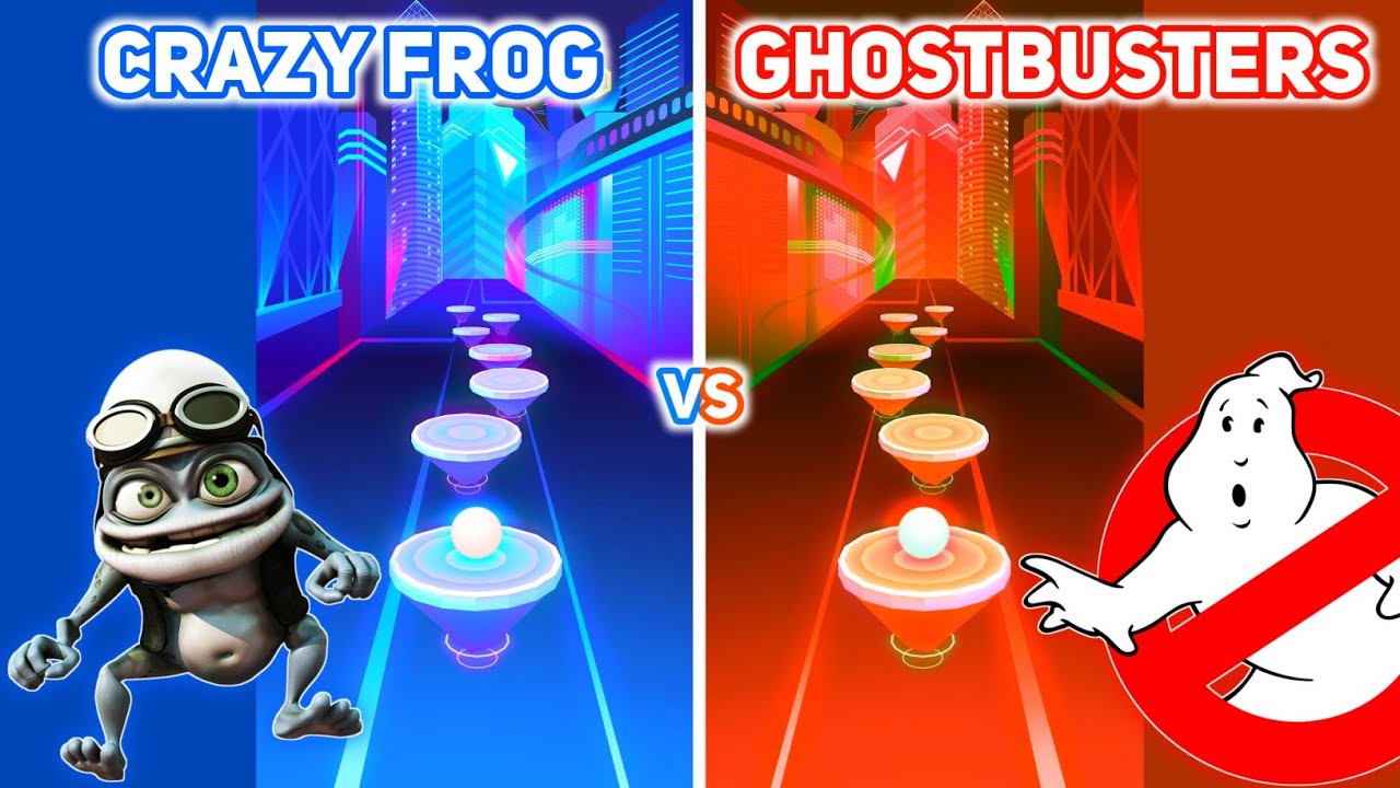 Crazy Frog vs GhostBusters - Rush Tiles Magic Hop