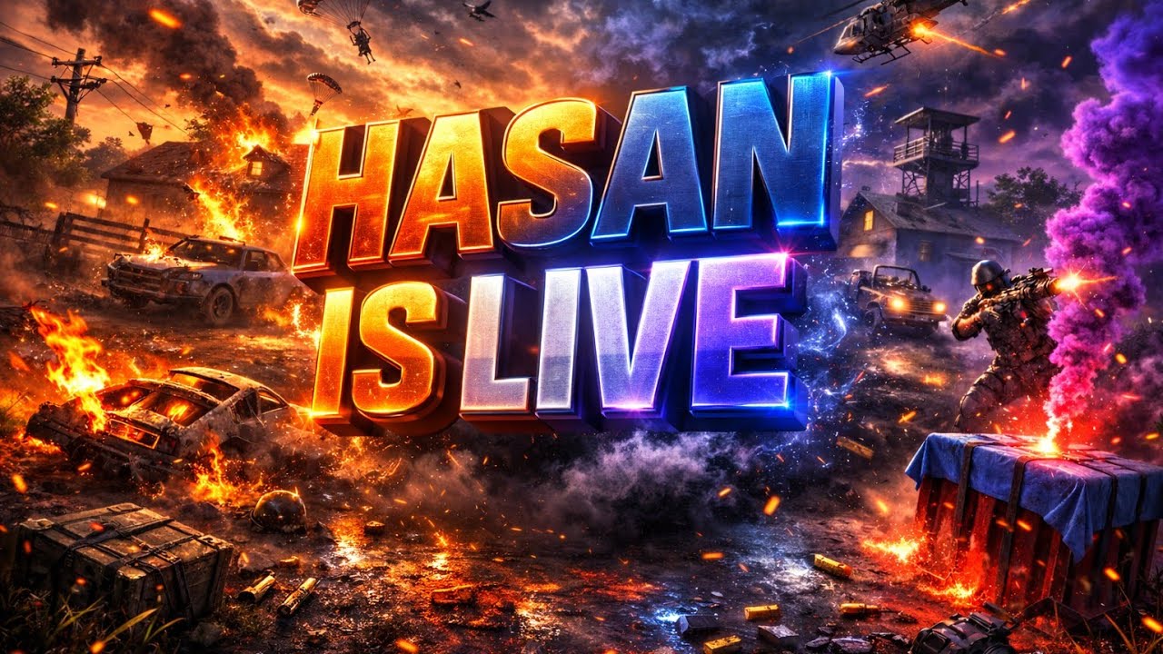 Hasan  is live i don't know why game sound is not working 