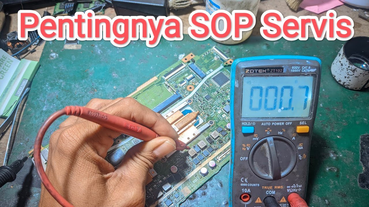 Asus chipset short‼️ gak solved ‼️ SOP Servis Laptop ‼️