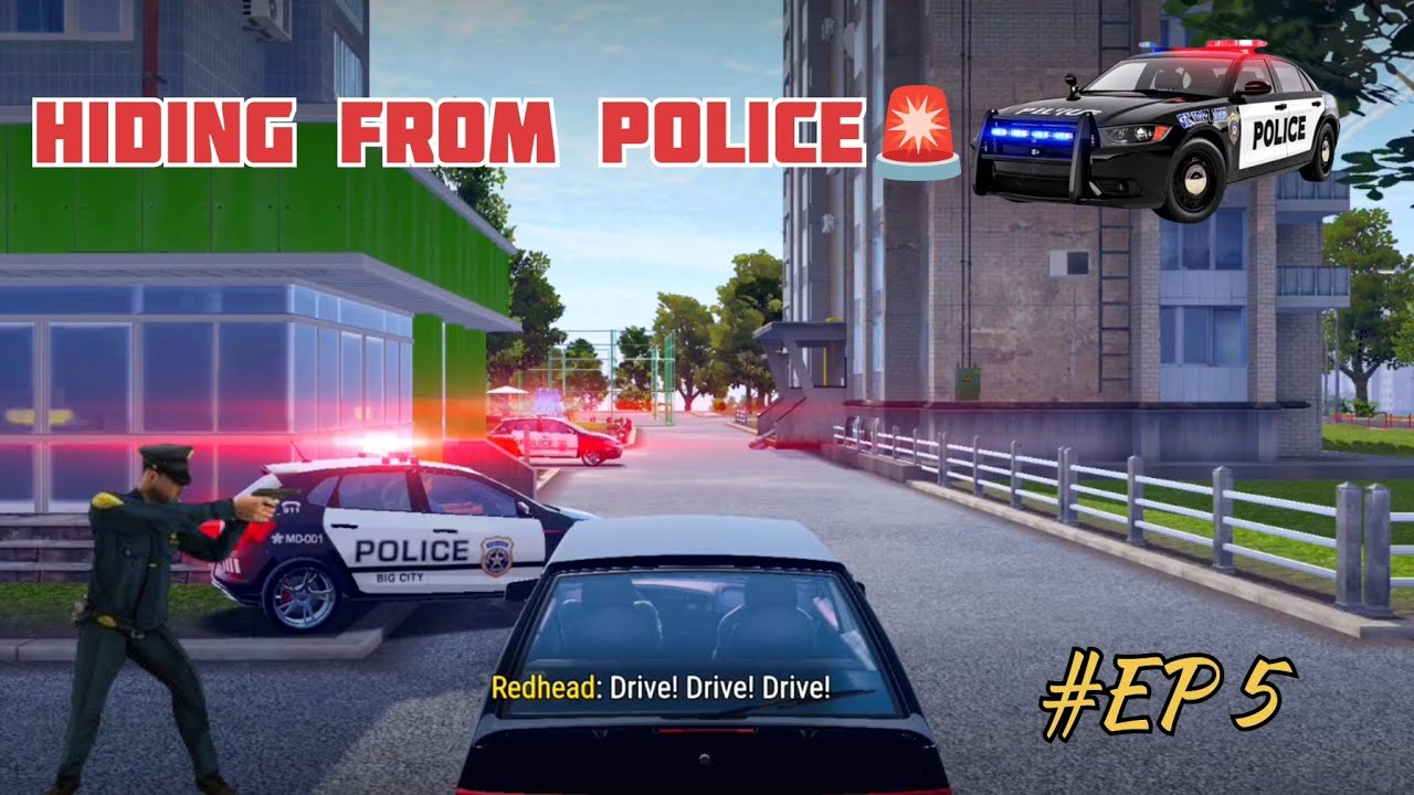Hiding from police MAD OUT 2 MOBILE  GAME PLAY #EP5🥶