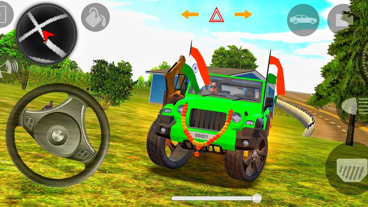Modified Mahindra 😈Thar Car Games: Indian Cars   (Gadi Wala Game) - Car Game Android Gameplay⚡ 2025