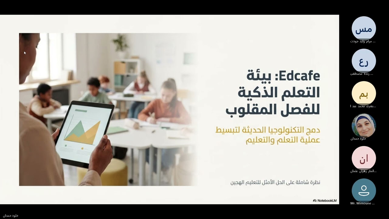 شرح برنامج  Edcafe معلم  رقمي
