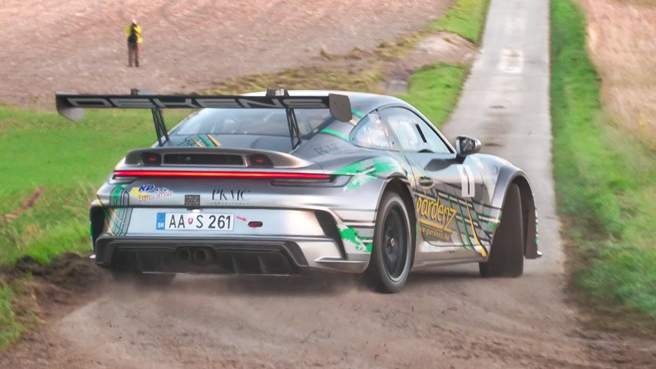 Porsche 992 Rally GT Compilation | Pure Sounds, SIDEWAYS, Accelerations, ...