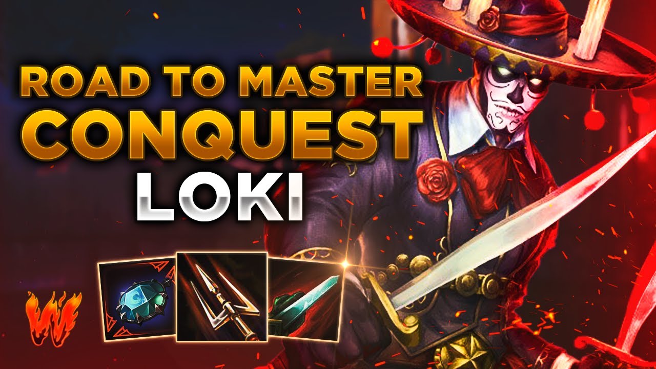 LOKI, EL MEJOR ASESINO Y . - Warchi - Smite Road to Master Conquest S11