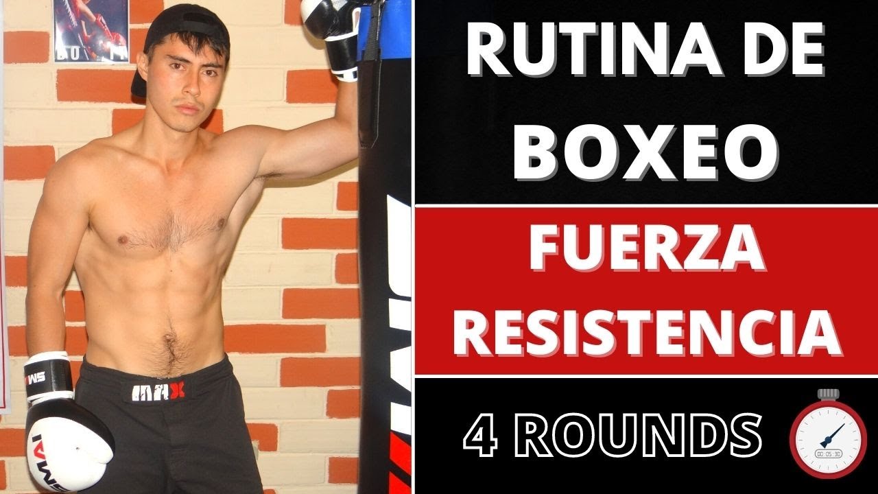 🥊🔥LA MEJOR RUTINA DE BOXEO PARA DESARROLLAR FUERZA Y RESISTENCIA | INCLUYE GUIA PASO A PASO