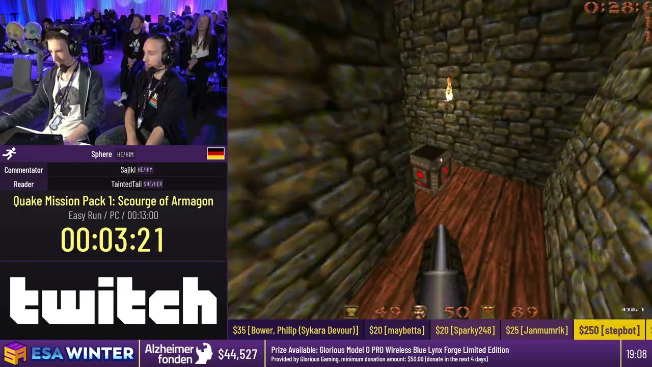 Quake Mission Pack 1: Scourge of Armagon [Easy Run] by Sphere - #ESAWinter23
