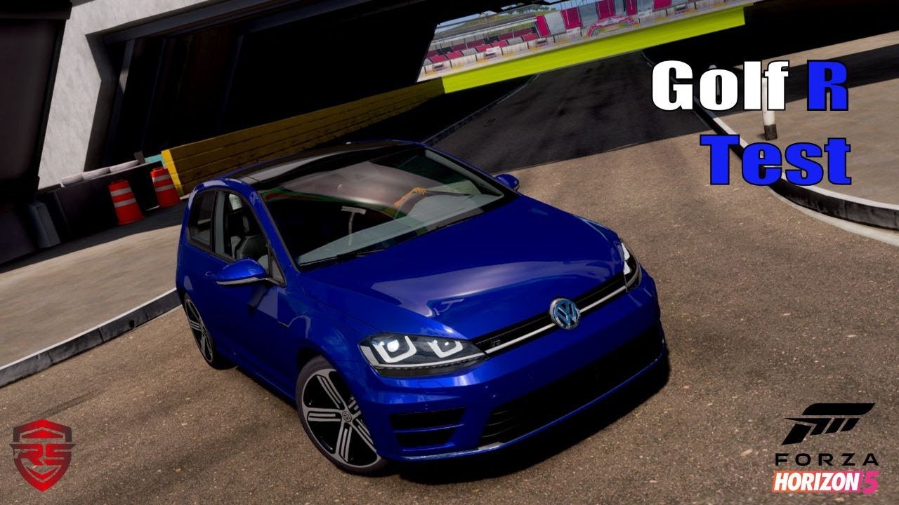Golf 7R Test || Forza Horizon 5.