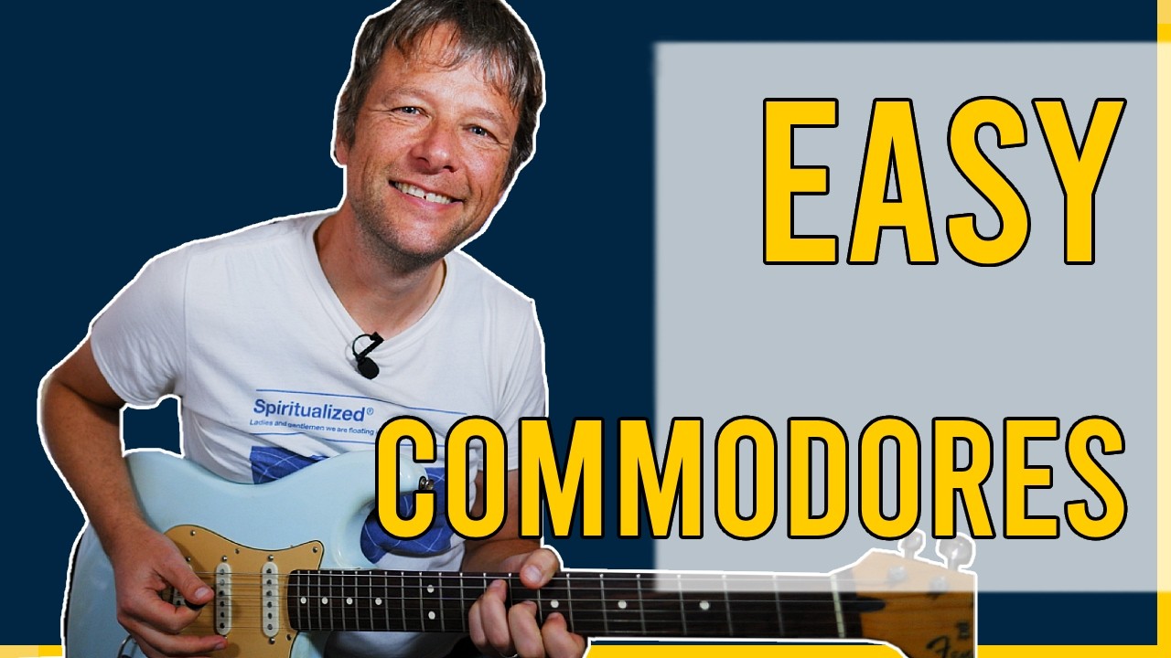 Easy &ndash; The Commodores | Rhythm Guitar Lesson