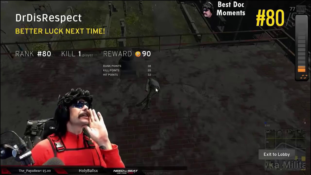 DrDisRespect fires Antoinette for the last time!