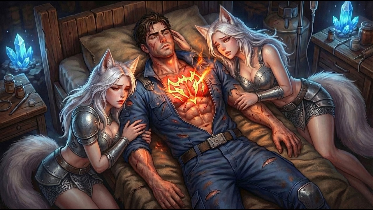 Janitor Took 18 Blades For The Fox Twins — Woke Up, The Crest Burned Into His Chest | Sci-Fi Stories
