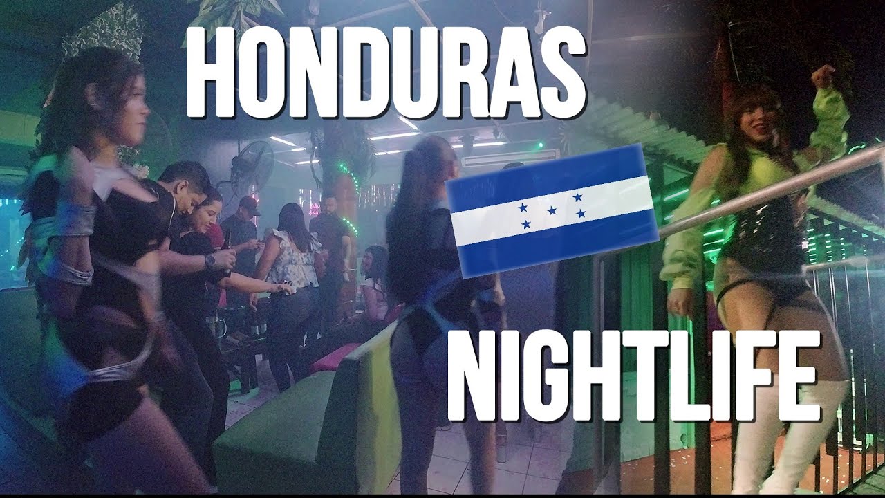 The Wild Streets of Honduras at Night