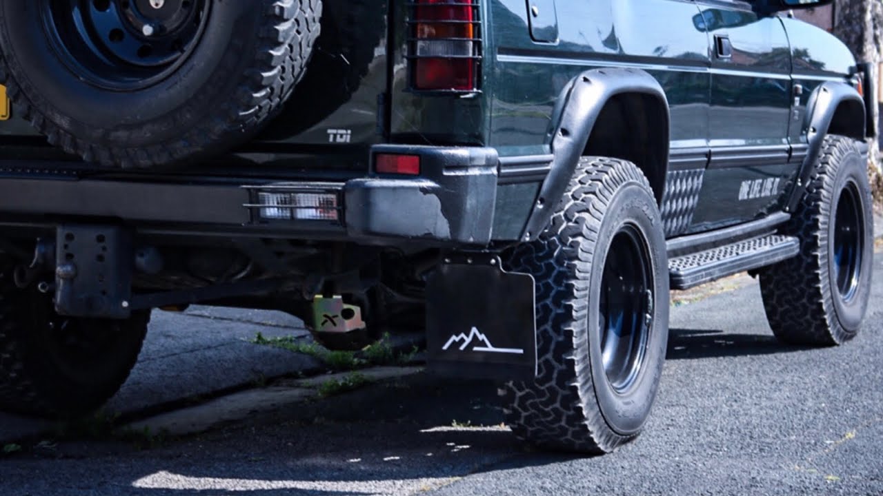 How I made my own Land Rover mudflaps