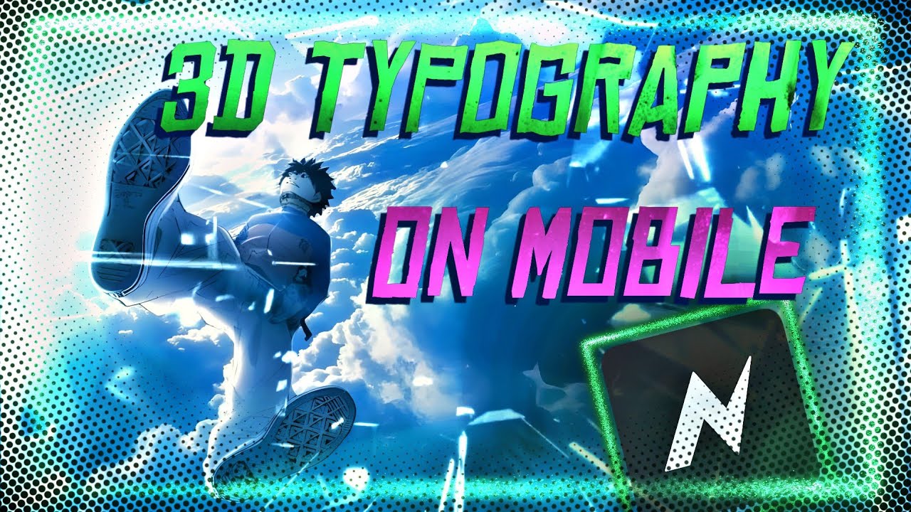3D TYPOGRAPHY TUTORIAL ON NODE VIDEO