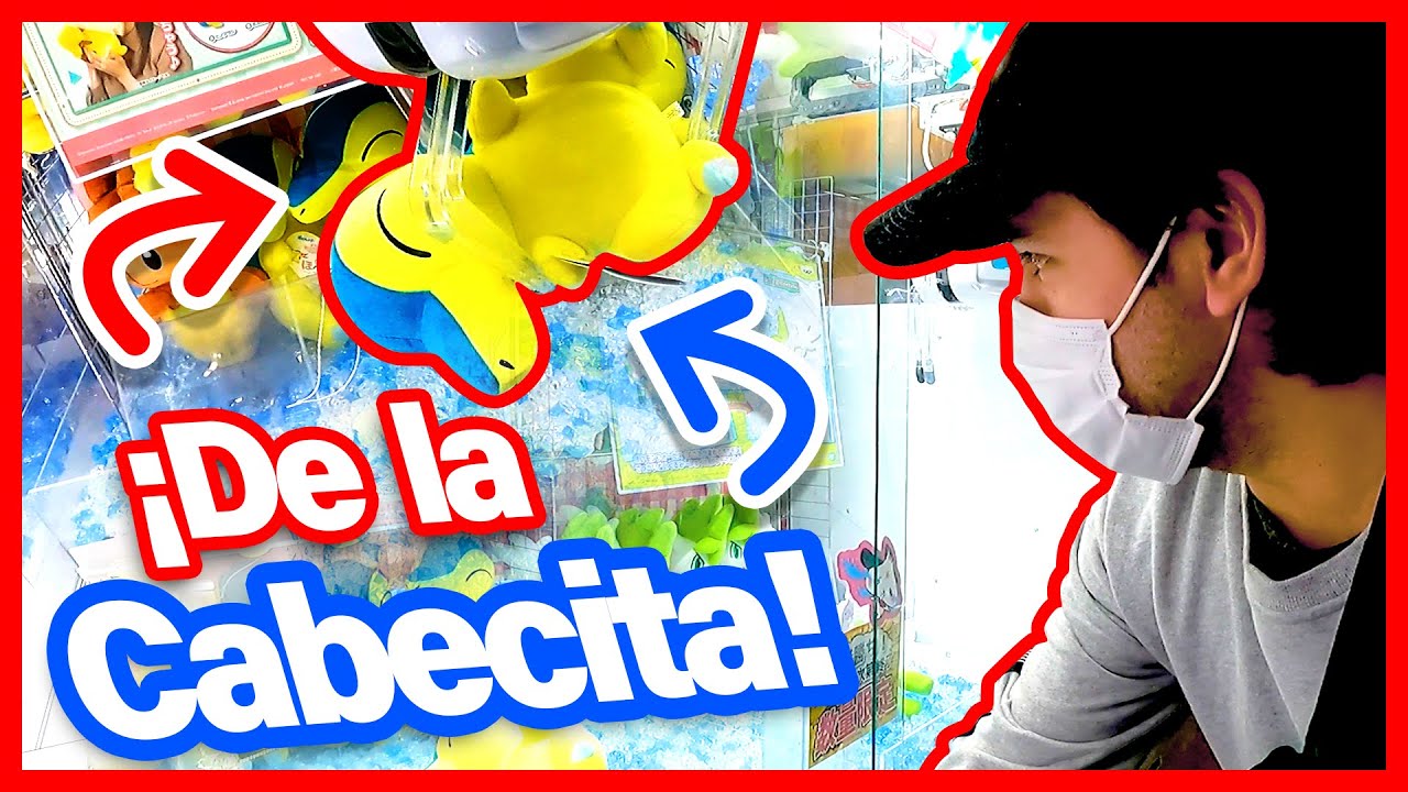 MAQUINA de GARRA con el NUEVO CYNDAQUIL en JAPON ! Me gasto todo ! POKEMON