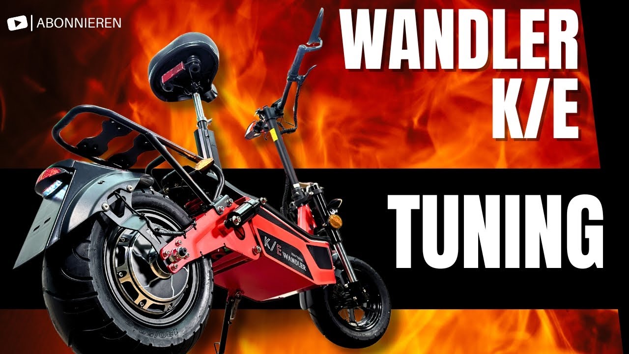 WANDLER K/E - ELEKTROROLLER TUNING! 🔥 Warum ich den Wandler K/E so mag 😁 #wandler #eroller #tuning