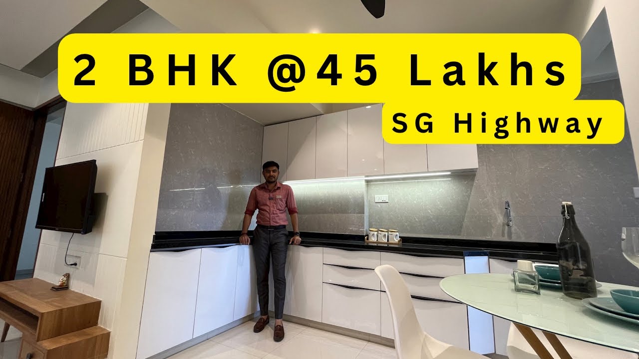 2 BHK @ 45 Lakhs @ Nrby SG Highway | 115 Sqyrd | Inside Property Tour | Property For Sale #apartment