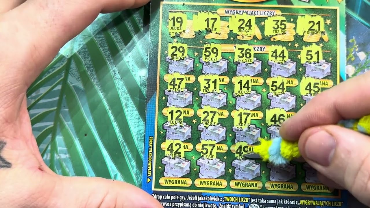 Czar zdrapek w środę 