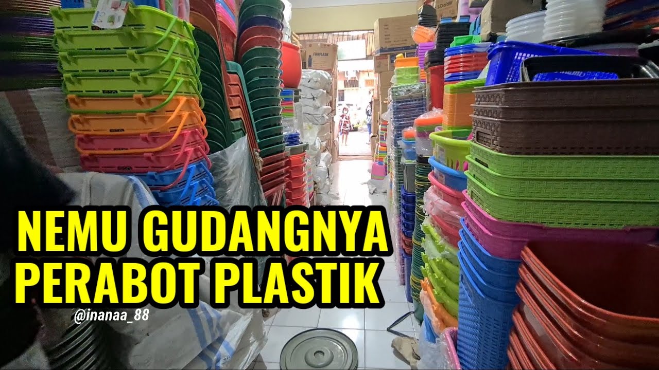 BELI PERABOT PLASTIK DI UD. SIDO MUMBUL SURABAYA ASLI LENGKAP DAN MURMER | INANA