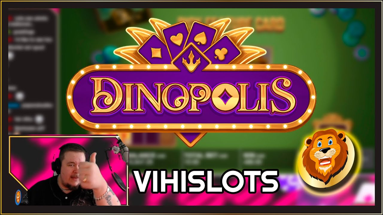 DINOPOLIS ★ AWESOME BONUS ★ VIHISLOTS TWITCH STREAM