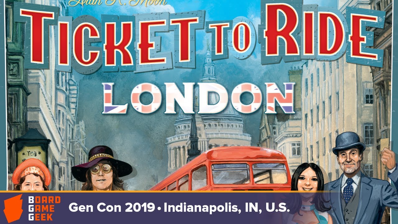 Ticket to Ride: London — game overview at Gen Con 2019