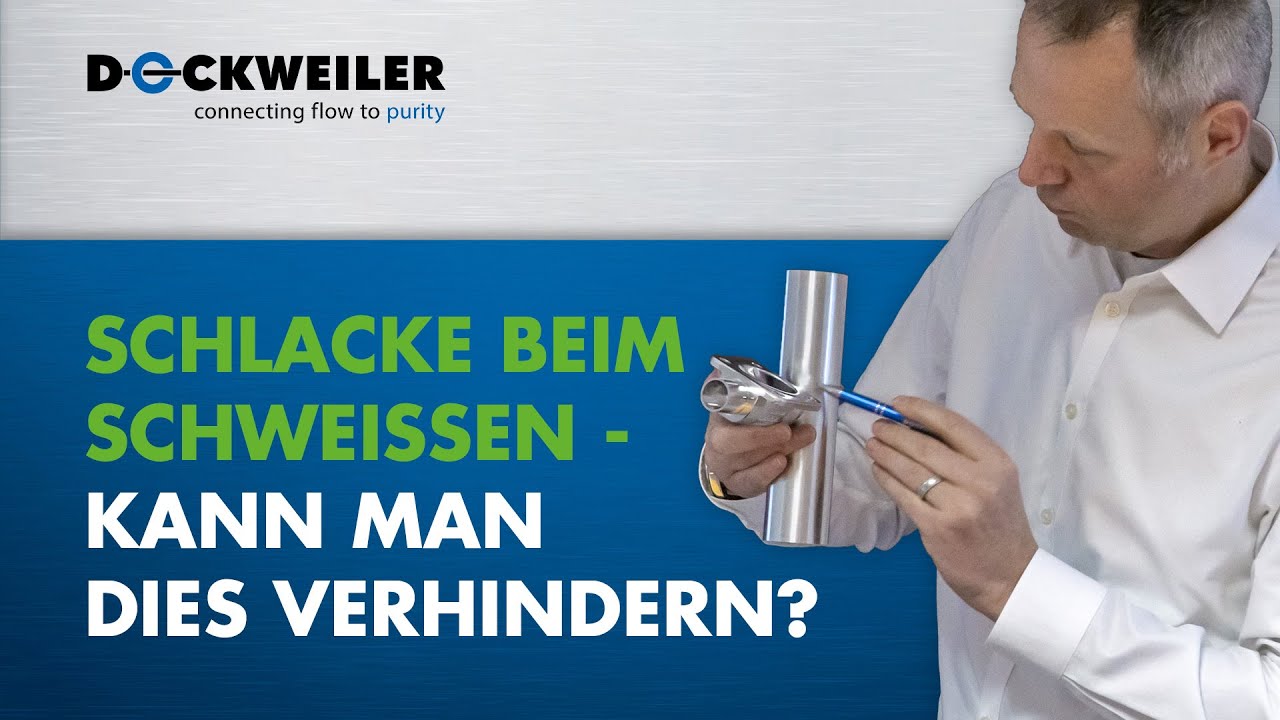 Schlacke beim Schwei&szlig;en von Edelstahl verhindern