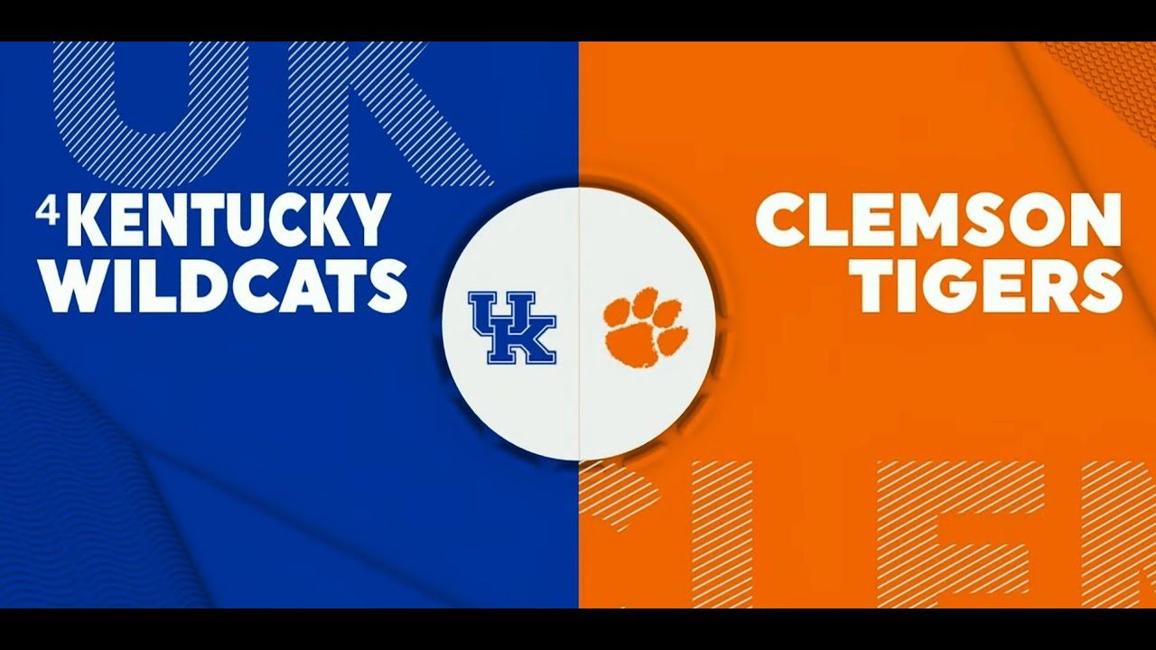 2024-2025 - Kentucky Basketball - Kentucky vs Clemson (Game 8)