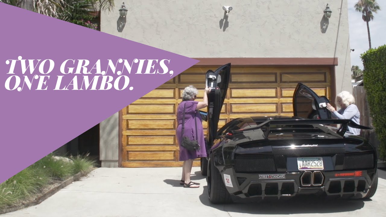 Two Grannies, One Lamborghini | Donut Media