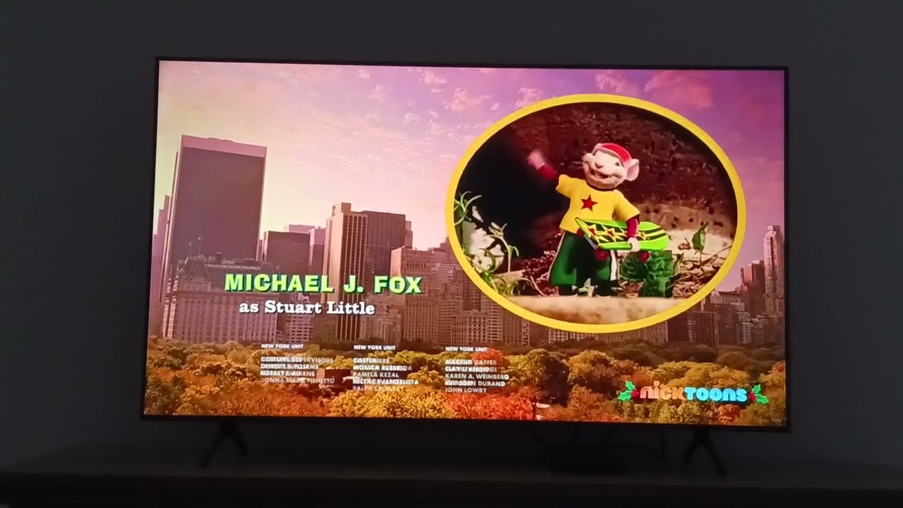 Stuart Little 2 end credits on NickToons