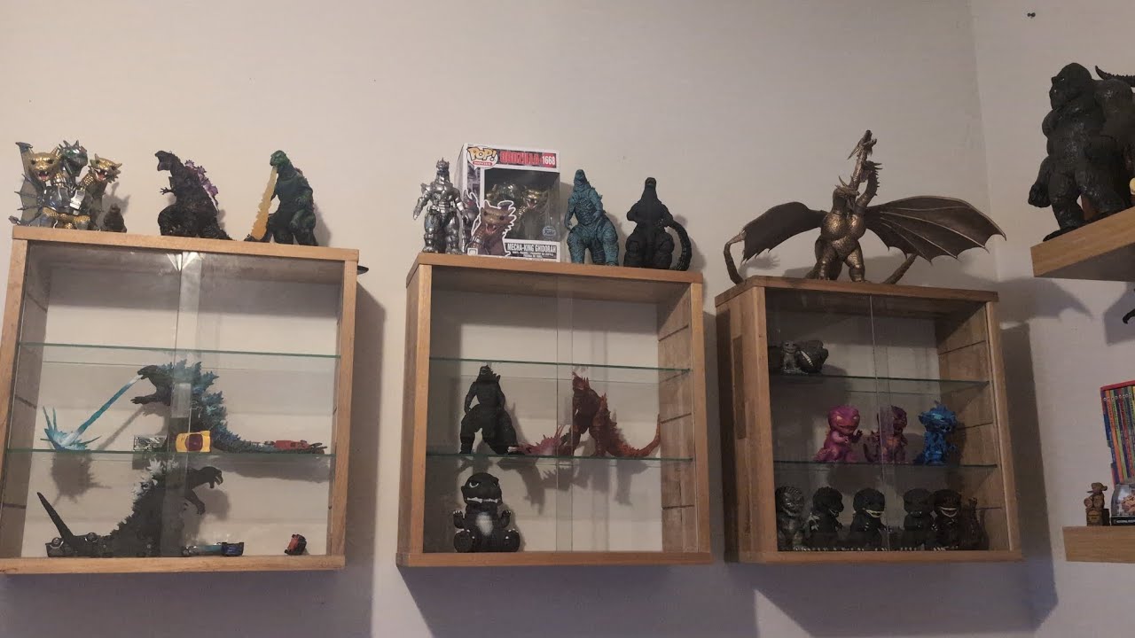 My entire GODZILLA collection so far (another collection vid coming soon)