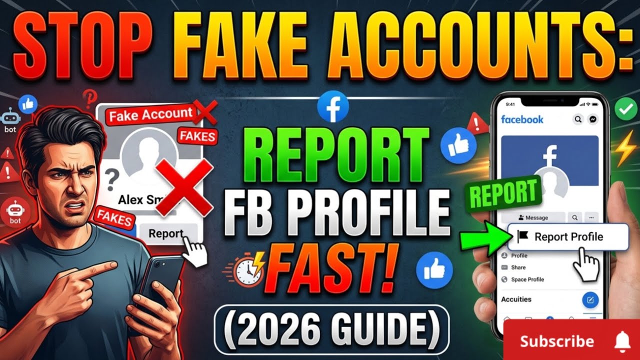 STOP Fake Accounts: How to Report a Facebook Profile Fast (2026 Guide)