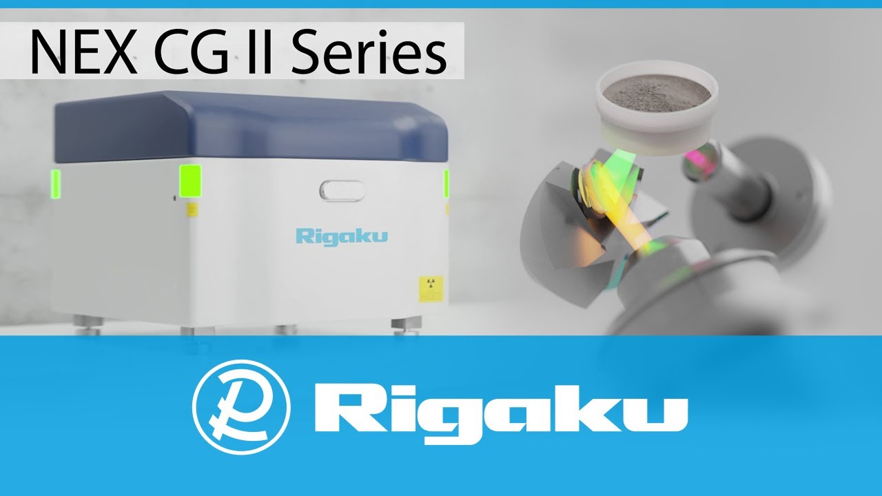 Rigaku EDXRF NEX CG II Series for Ultralow and Trace Element Analyses