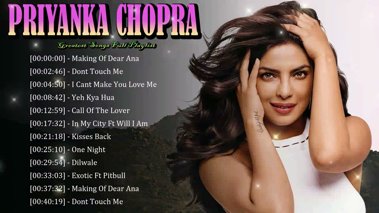 🌍 Priyanka Chopra – Songs That Match a Global Lifestyle 🎶