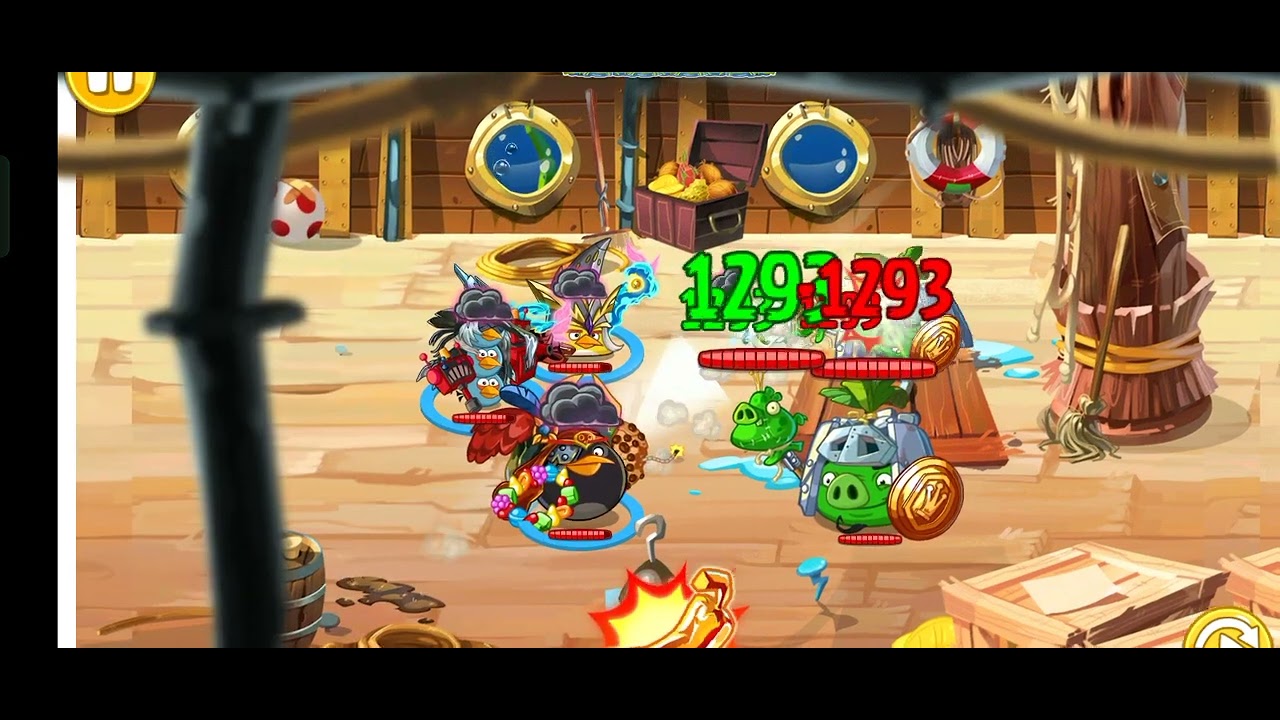Angry birds Epic ( boses in the cave 27-31) part 5 ( last )