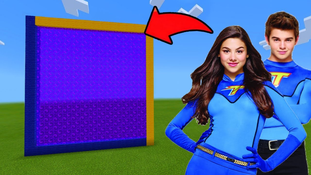 How To Make A Portal To The Thundermans Dimension in Minecraft!!!