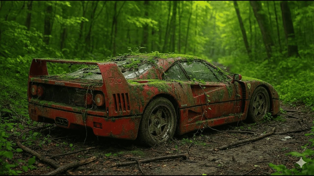 FULL RESTORATION ABANDONED FERRARI F40 | REVIVING A LEGENDARY SUPERCAR FORGOTTEN FOR 50 YEARS
