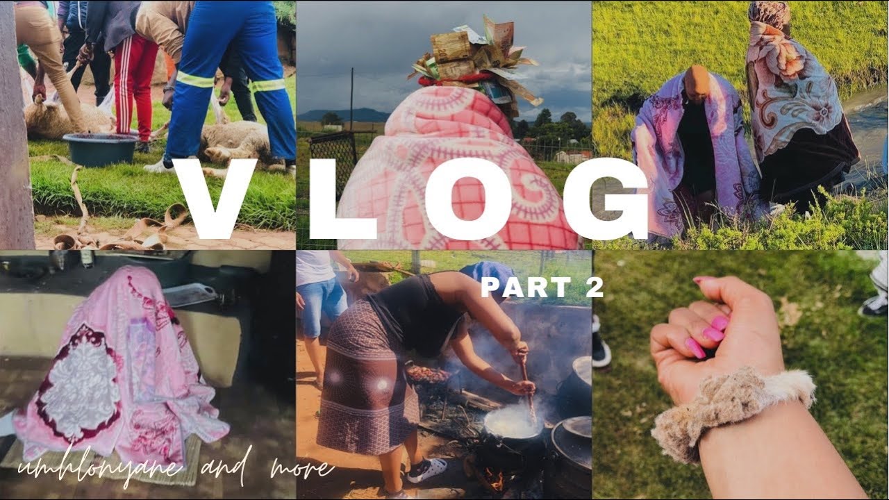 VLOG|Part 2: A cluster of Umhlonyane content kwa Dlamini| SA YouTuber #umhlonyane #roadto600subs