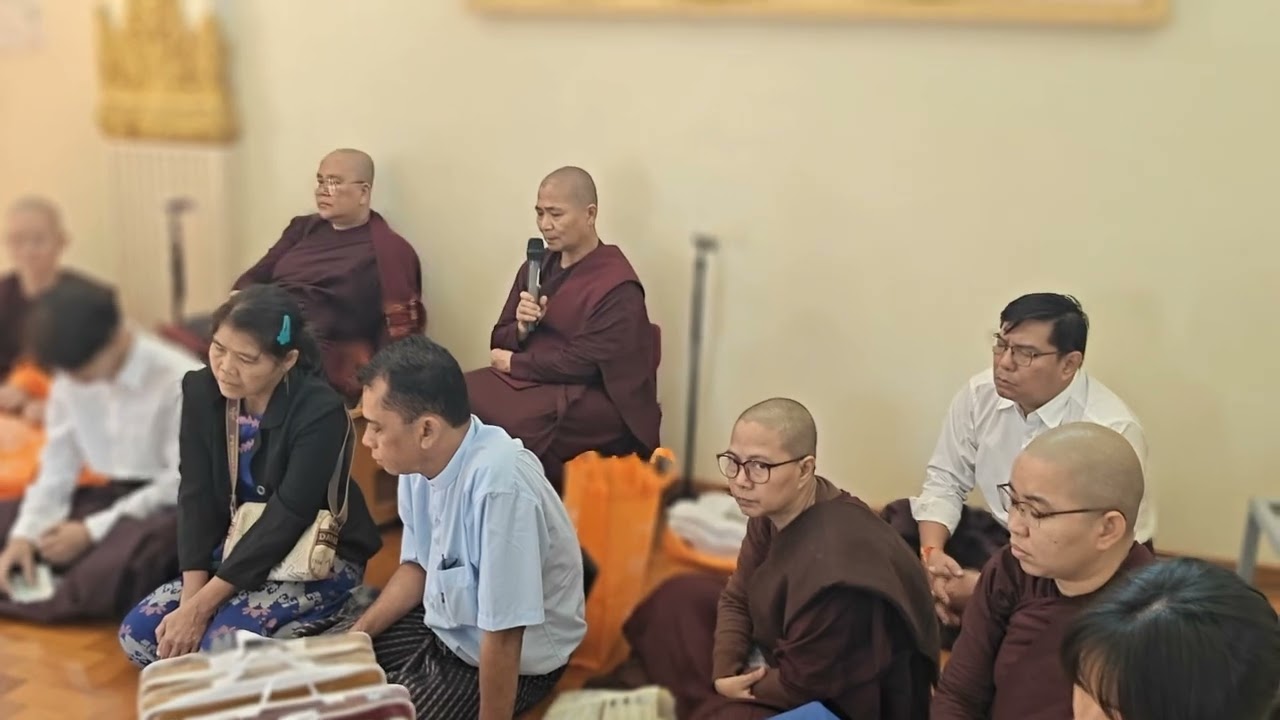 သီလ၊ သမာဓိ၊ ပညာဖြင့် ပြည့်စုံအောင် ကြိုးစားကျင့်ကြံနေထိုင်သွားမည်ဟု အဓိဋ္ဌာန်ပြုခဲ့သည့်