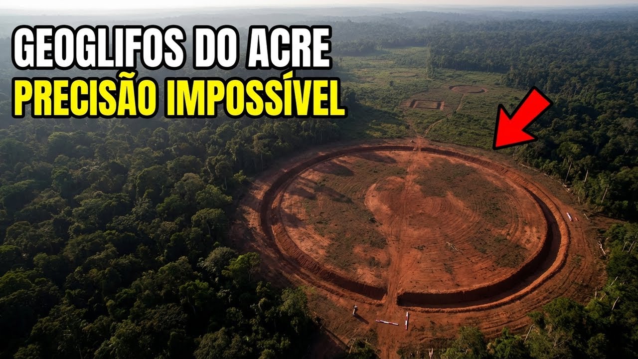 A Geometria Oculta dos Geoglifos do Acre — A Precisão Que Desafia o Acaso