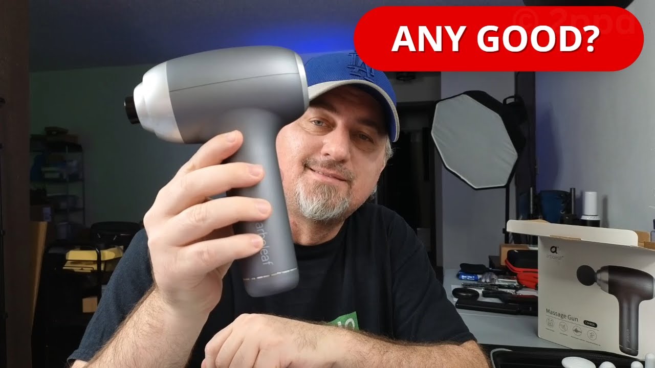 arboleaf Quiet Deep Tissue Massage Gun (Review)